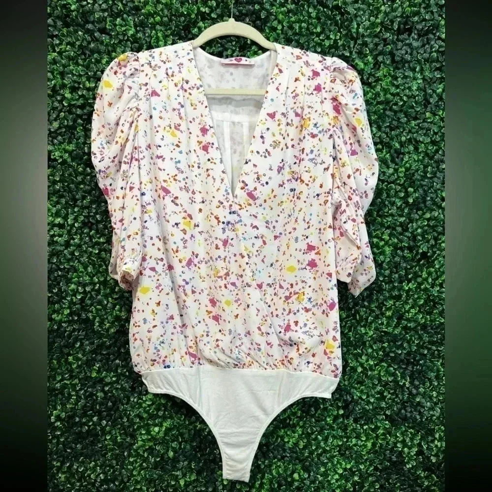 Buddy Love Vita Confetti Print Bodysuit - Large - Picture 2 of 6